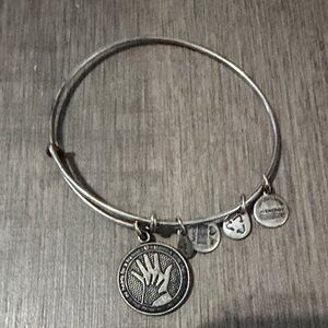 Alex and Ani Silver Charm Bracelet